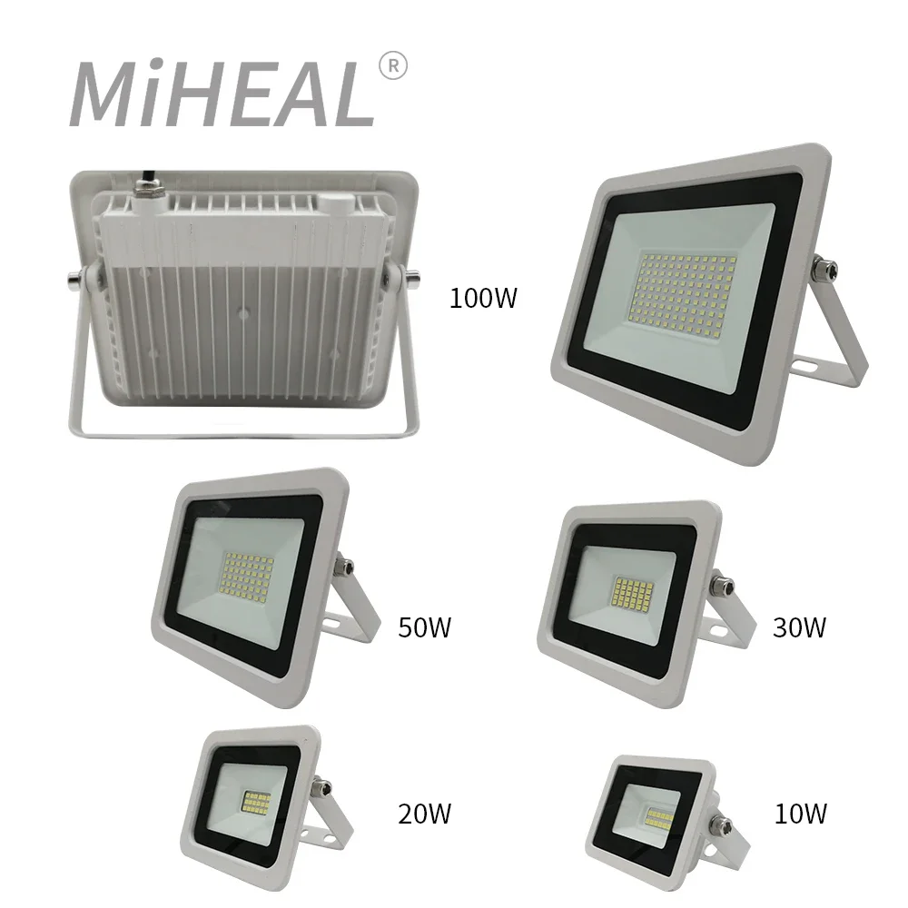 LED 산업용 조명, 공장 작업장 차고, IP68 방수 작업 램프, 채광 램프, 10W, 20W, 30W, 50W, 100W, 220V