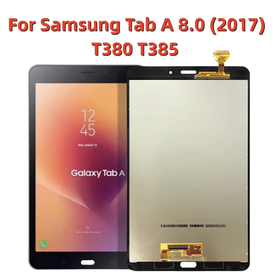 8.0 inch For Samsung Tab A 8.0 (2017) T380 T385 LCD Touch Screen Digitizer For Tab A2 S SM-T380 SM-T385 Display