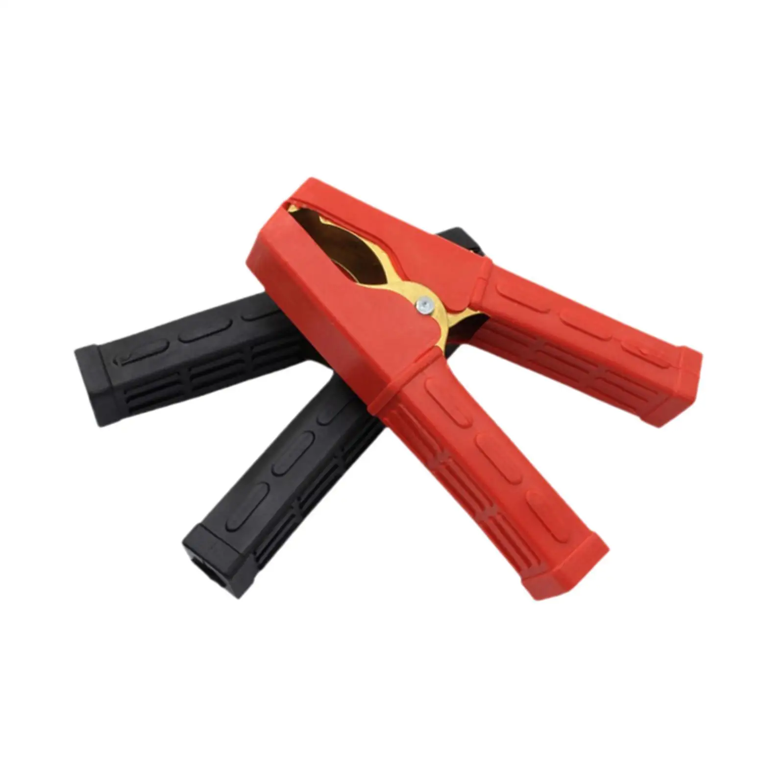 100A Battery Alligator Clips Sturdy Jumper Cable Clamps Durable Lightweight for Car SUV RV Camping
