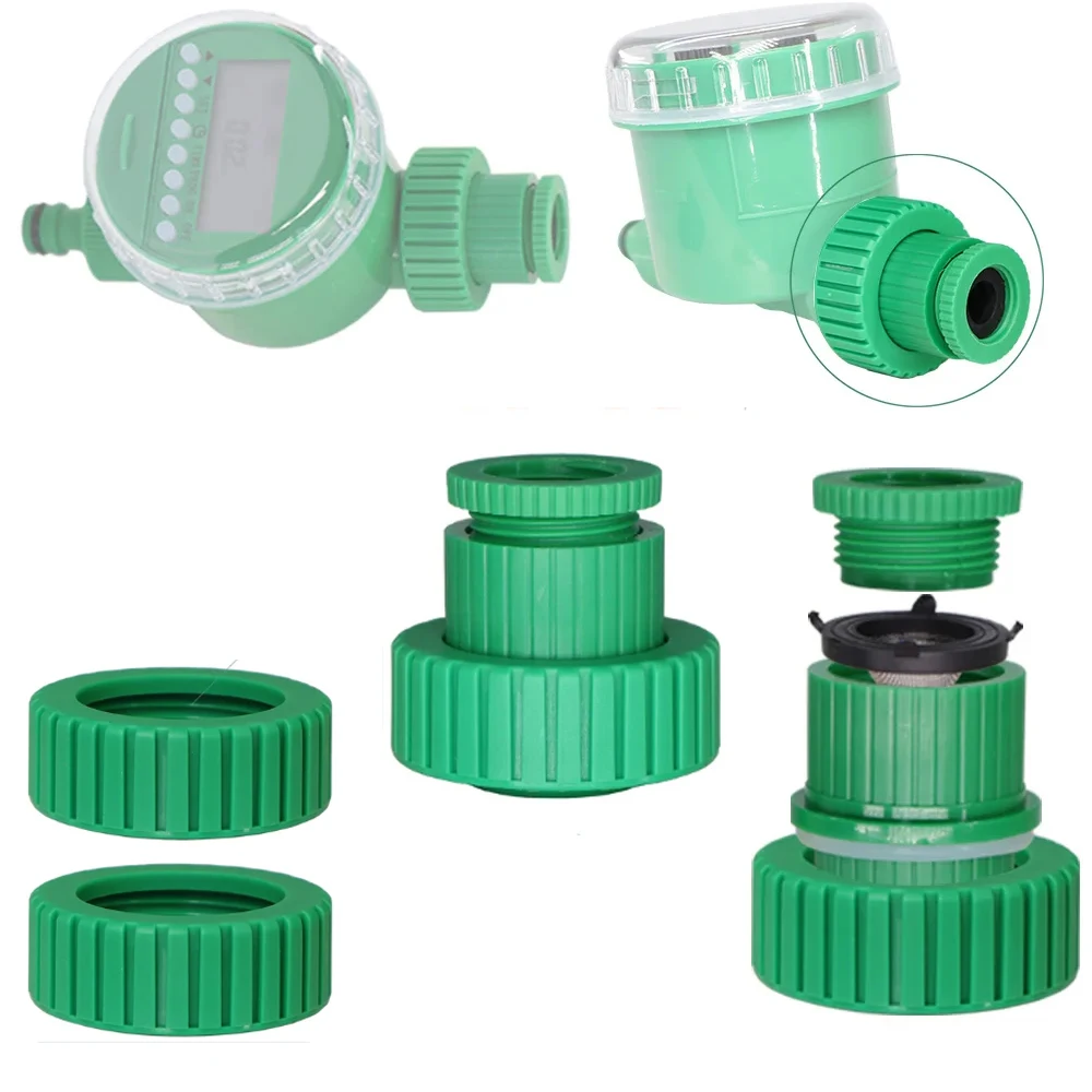 1/2\'\'3/4\'\' Tap Connector Garden Irrigation Accessories Automatic Water Time Plants Watering Fittings for Growing Vegetables Too