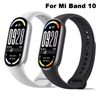 Rubber Bracelet for Mi Band 8 Strap NFC Accessories Sport Silicone SmartWatch Wristband pulseira correa Xiaomi MiBand 10/9 strap