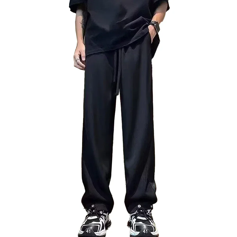 

Casual Gatherings Casual Suit Pants Loose Formal Trousers Full Length Dress Pants Applicable Gender Men Brand New Condition