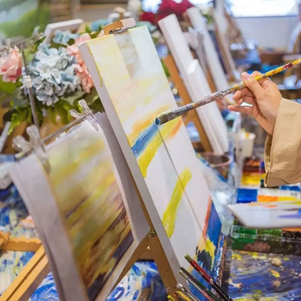 Picture Frame Blank Oil Canvas Rectangle Cotton Painting Board Multi Size Thicken Drawing Board Painter