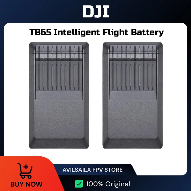 

Батарея DJI TB65, 5880 мАч для Matrice 300 RTK, 350 RTK, длительный срок службы, 400 циклов, перезаряжаемая батарея для дронов