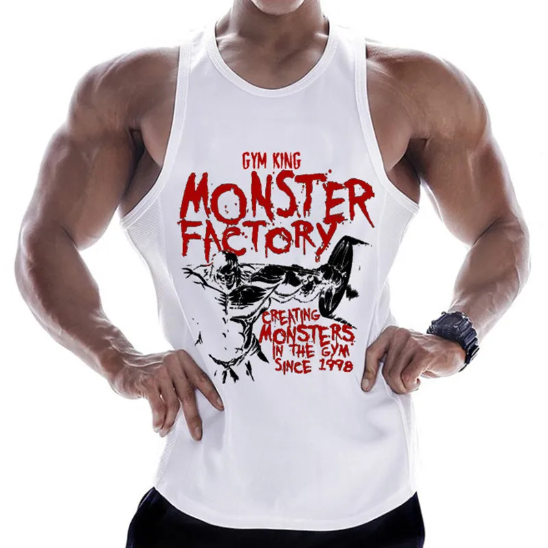 New gyms clothing cotton muscle bodybuilding tank top bodybuilder mens ropa hombre tops singlet erkek sleeveless singlet men