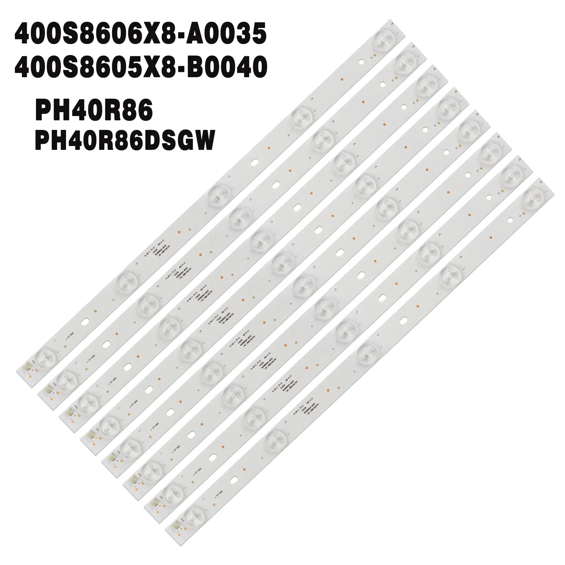 

1 5 10 50kits New 5LED 389mm LED backlight strip for Philco PH40R86 PH40R86DSGW 400S8605X8-B0040 400S8606X8-A0035 E34036