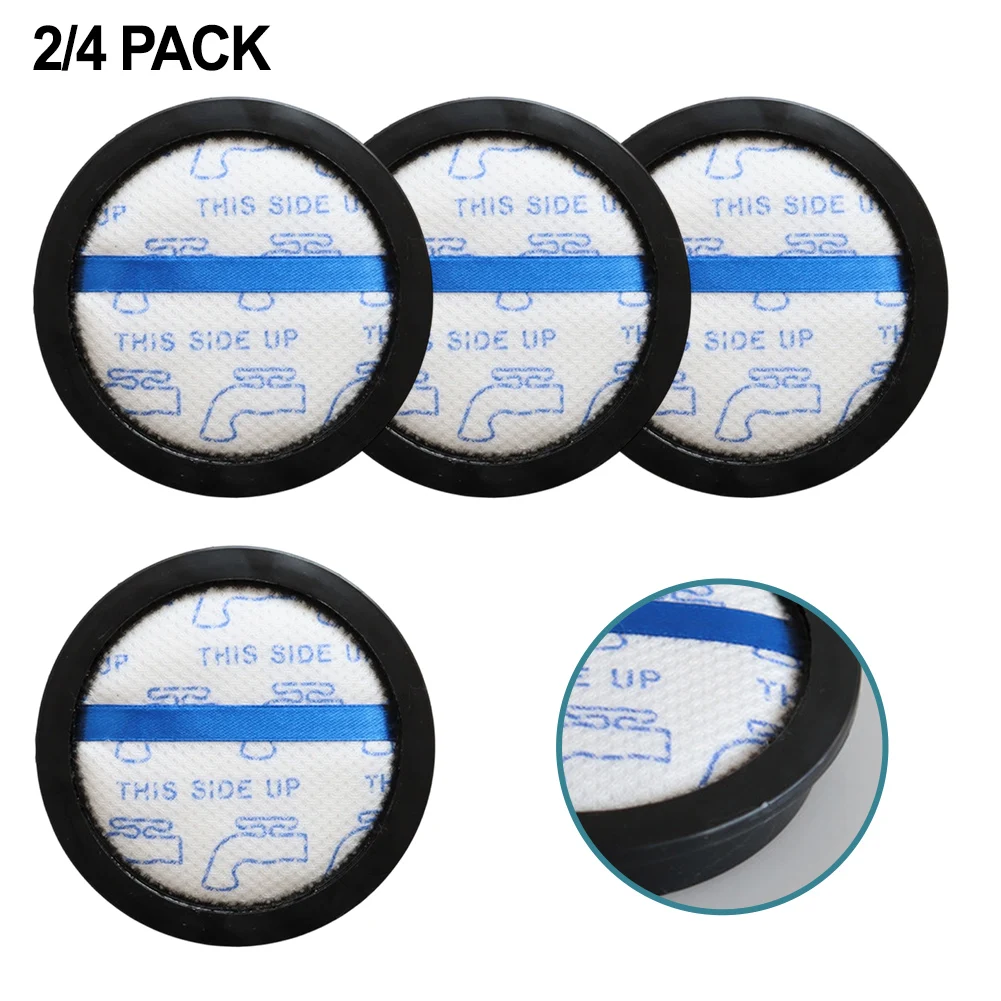 2/4pcs Reusable HEPA Filter For Midea VSS1800 VSS3180 VSS4800 VSS2180 VSS7700 Cleaning Appliance Accessories