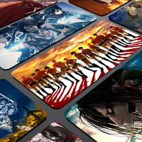 Attack On Titan Animation Office Student Gaming Thickened Large Writing Pad Non-slip Cushion Mouse Pad for Teen Girls Bedroom