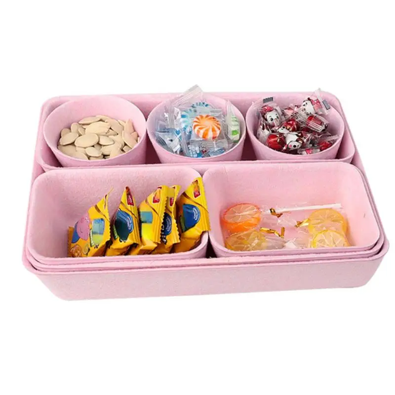 

Storage box drawer organizer set - 8pc Storage Pot Makeup Brush Holder Jewellery Cover UK Home Storage