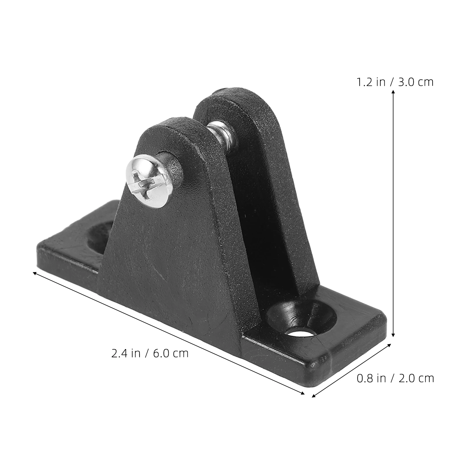 

Boat Sunshade Deck Hinge Accessories Stainless Steel Fittings Black Replacement Parts Yacht Mount