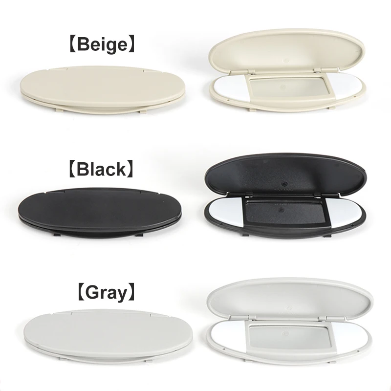 Car Sun Visor Sunshade Panel Housing Vanity Mirror Cover for MINI Cooper S One D JCW R55 R56 R57 R59 R60 2007-2014 Accessories