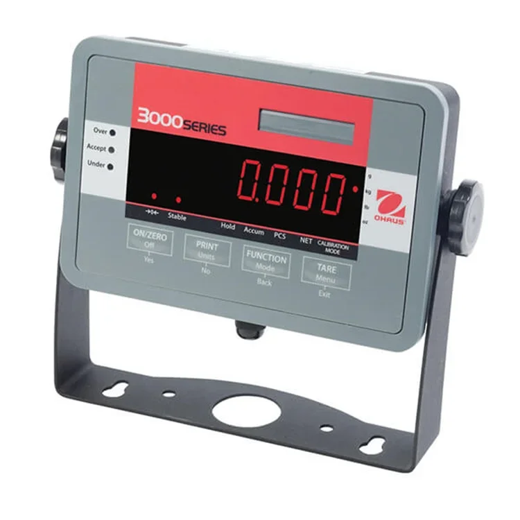 

Veidt Weighing Ohaus T32M Defender 3000 Electronic Platform 300kg Workbench Weighing Floor Tray Scale Indicator 100-240V/50-60hz