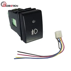 For Suzuki Jimny 2007 - 2015 Led Light Front Fog Light Switch Push Button Car Styling