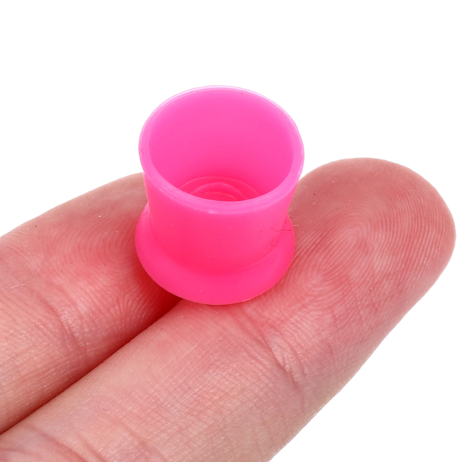 

300Pcs Silicone Tattoos Ink Cups Thickened Pigment Containers Anti-Spill Stable Base for Professional Tattooing