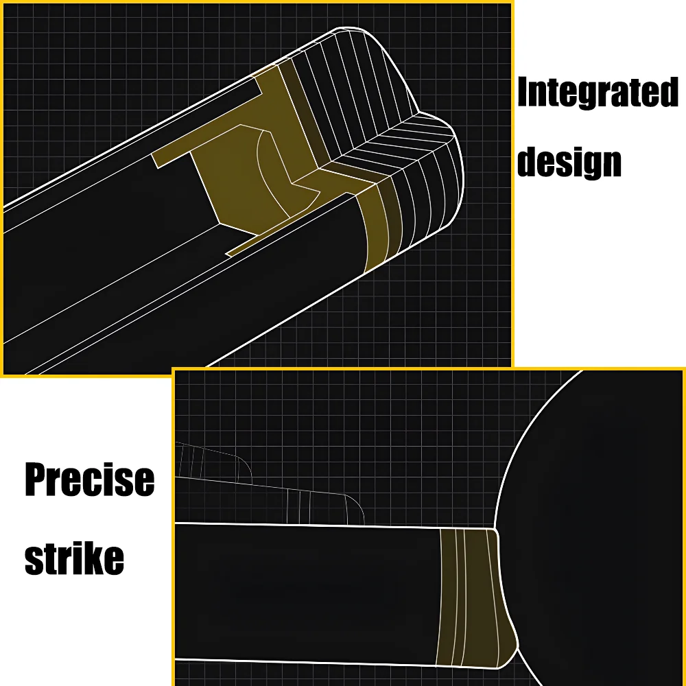 BIZU Carbon Fiber Black Tech Nine-Ball Pool Cue 12.5mm Tip Billiard Cue for Enhanced Performance