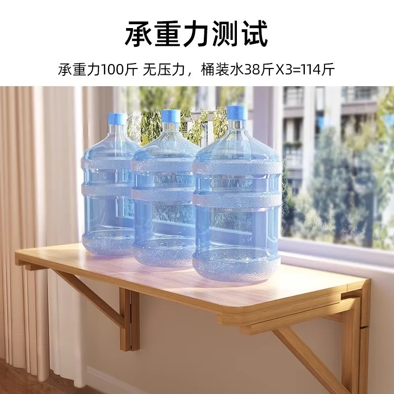 مكتب حائط، مكتب كمبيوتر، طاولة قابلة للطي مثبتة على الحائط، رف من الخشب الصلب، رف منزلي معلق للمطبخ