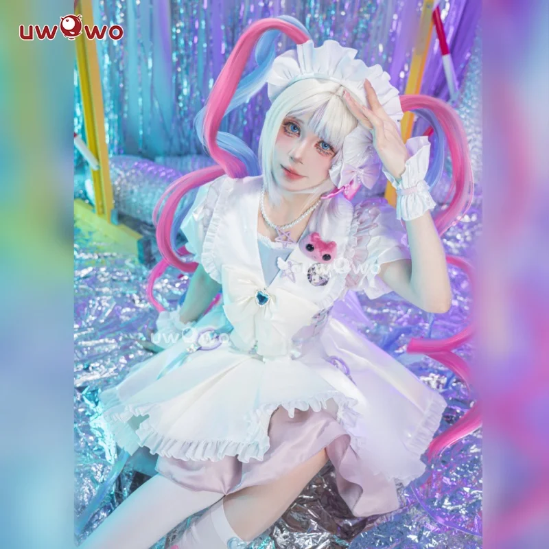 

IN STOCK UWOWO KAngell Cosplay Game Needyy Streamerr Overloadd KAngell Magical Girl Fanart Cosplay Costume Halloween Costume