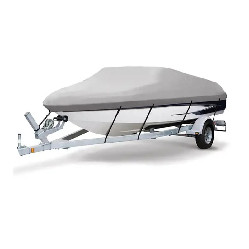 

Yacht cover Small speedboat Dust-proof sunshade Rainproof cover V-shaped boat Waterproof and UV-proof
