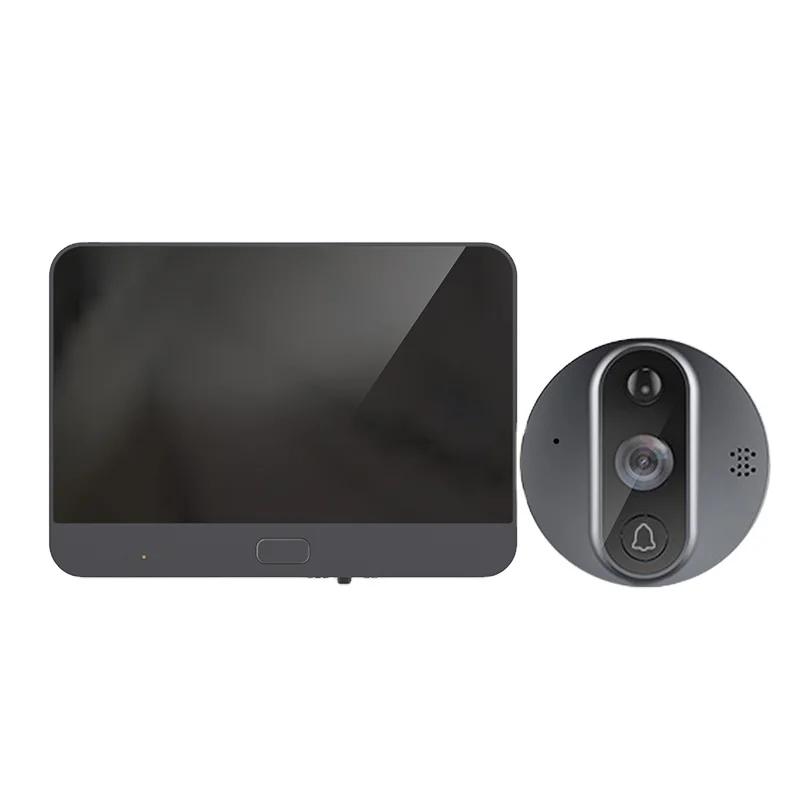 

Умный видеодверной звонок, визуальный дверной звонок, Wi-Fi дверной звонок R9, универсальный HD-многофункциональный домофон, двустороннее аудиокольцо