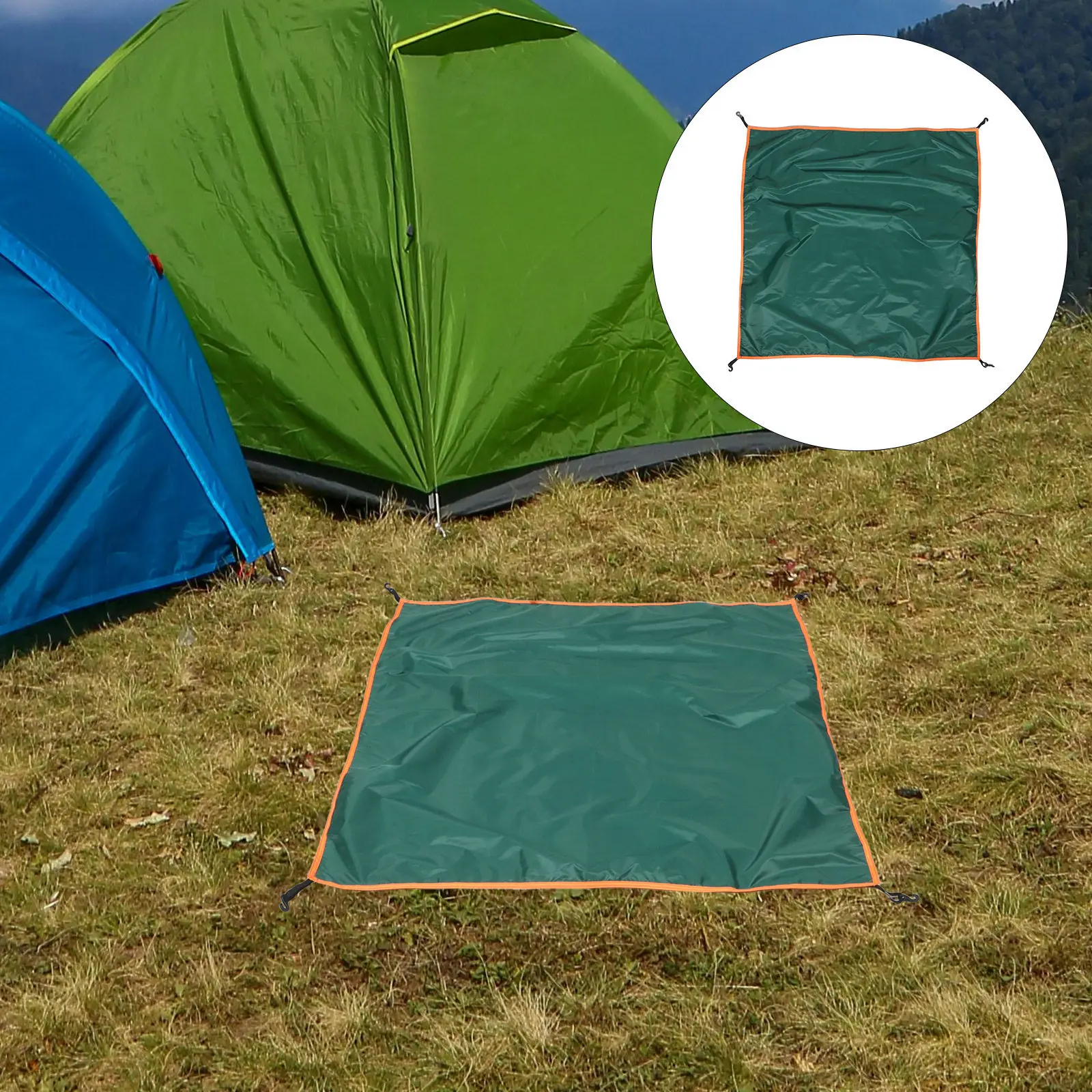 

Водонепроницаемый тент-навес для палатки, сменный дождевик, портативный тент-покрывало, уличный тент для кемпинга 110x110 см