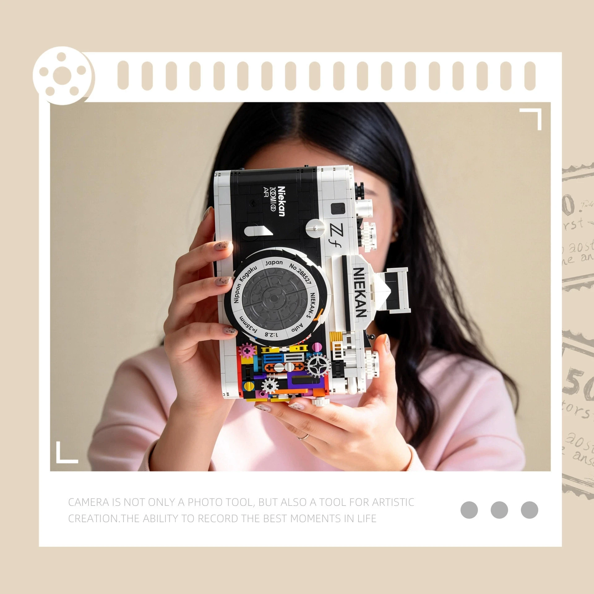 865PCS Retro Camera Building B - огляд і ціна Collectible Vintage Cameras