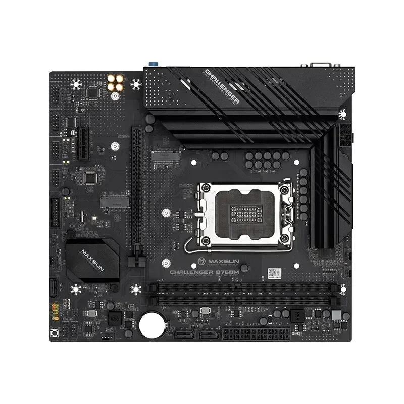 MAXSUN B760M Motherboard LGA1700 DDR4 SATA3 M.2 Supports Intel 13th 12th 14th CPU 12400 13600K/F Desktop Computer Components