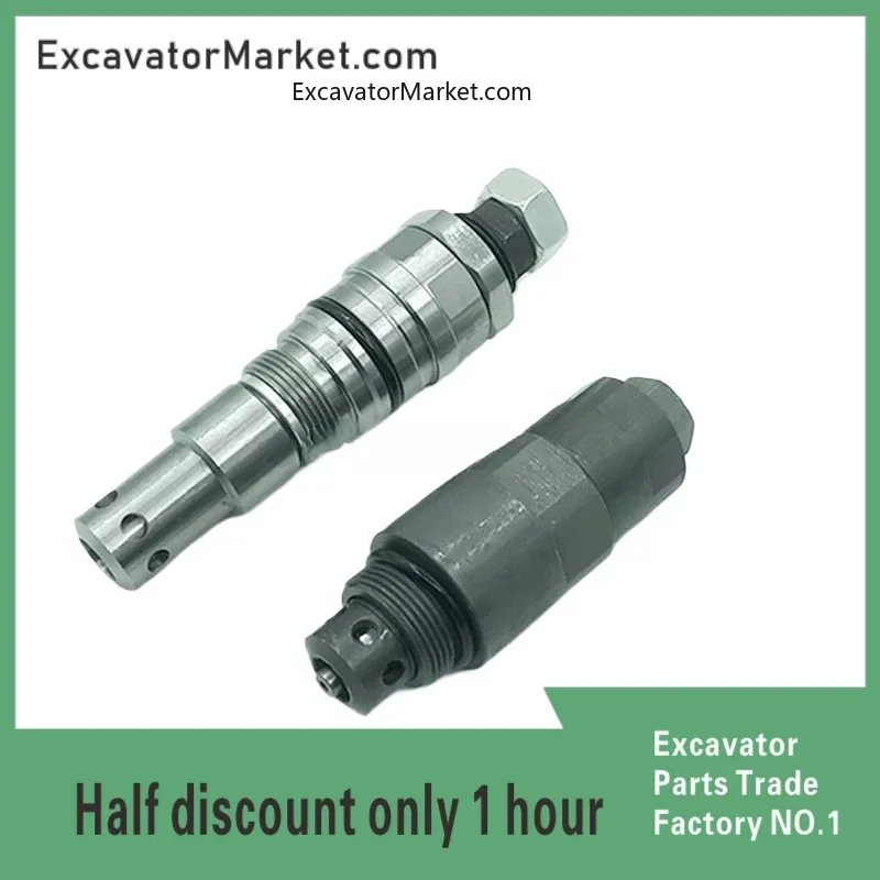 

For 200/250/260/330/350-6-8 Super 210 Main Relief Valve Main and Auxiliary Cannon Excavator Accessories High Quality