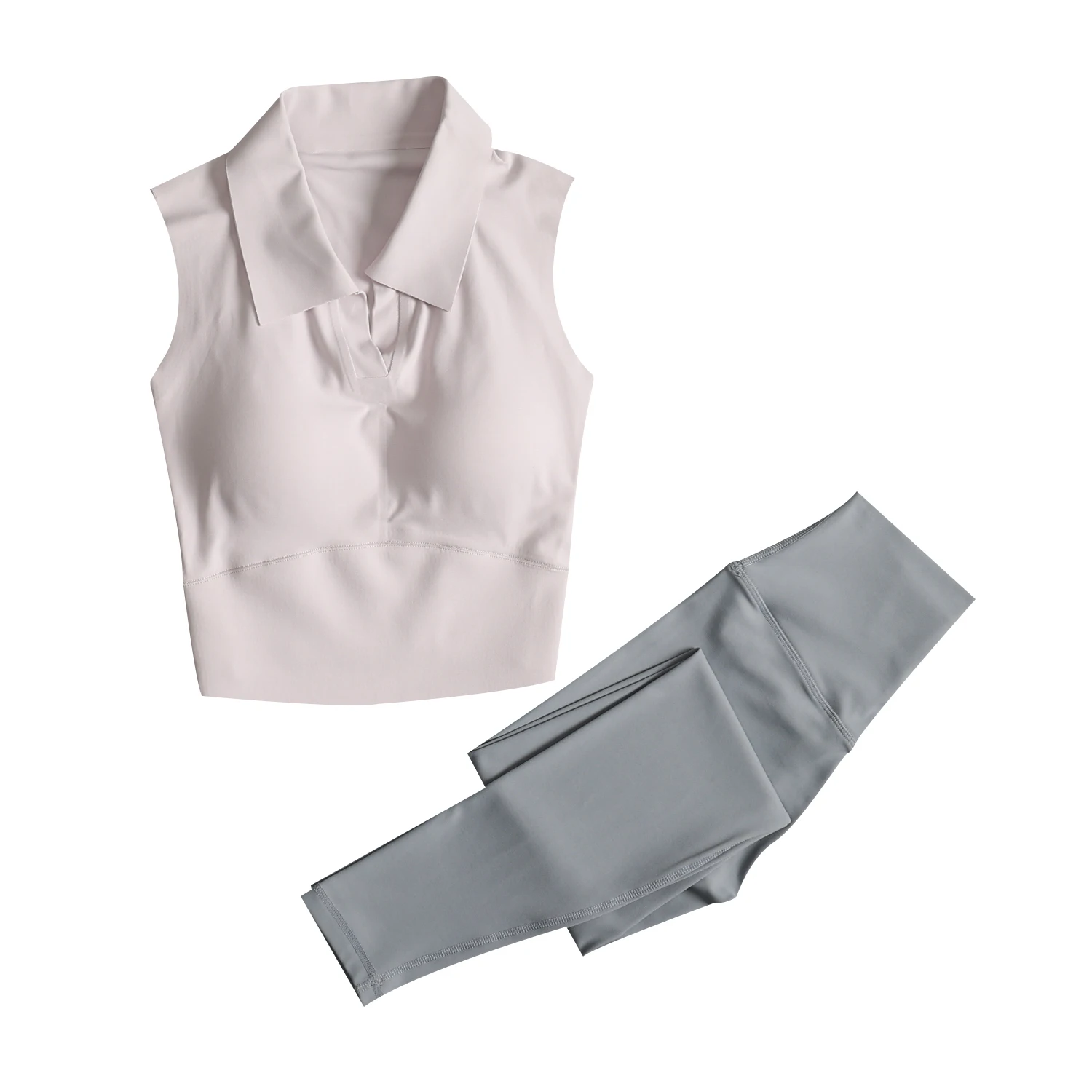 Terno esportivo de alto valor para mulheres no verão, treinamento de ginástica, secagem rápida com almofada no peito, colete, cintura alta, levantamento de quadril, corrida, ioga