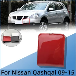 For Nissan Qashqai Dualis J10 2008 2009 2010 2011 2012 2013 2014 2015 Front Bumper Towing Hook Eye Cover Cap Hauling Trailer Lid