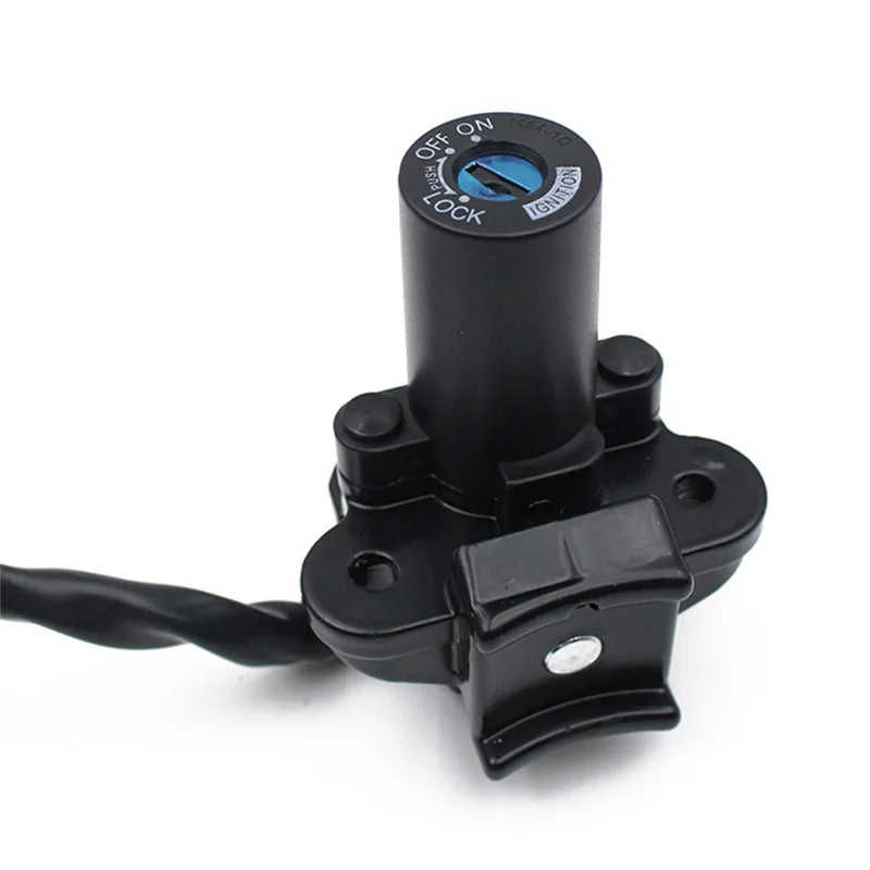 Interruptor de encendido de motocicleta estricta, tapa de tanque de combustible de Gas, juego de bloqueo de asiento con llaves para KAWASAKI Versys-X300 KLE 300 2017-2021 Par