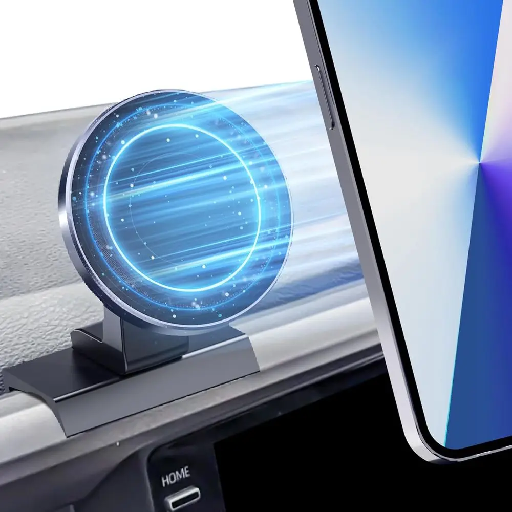 

Магнитный держатель для телефона в автомобиль, 3-е поколение, с креплением на приборную панель, регулируемый, 20-кратно усиленный магнит, подставка для телефона, крепление для всех смартфонов