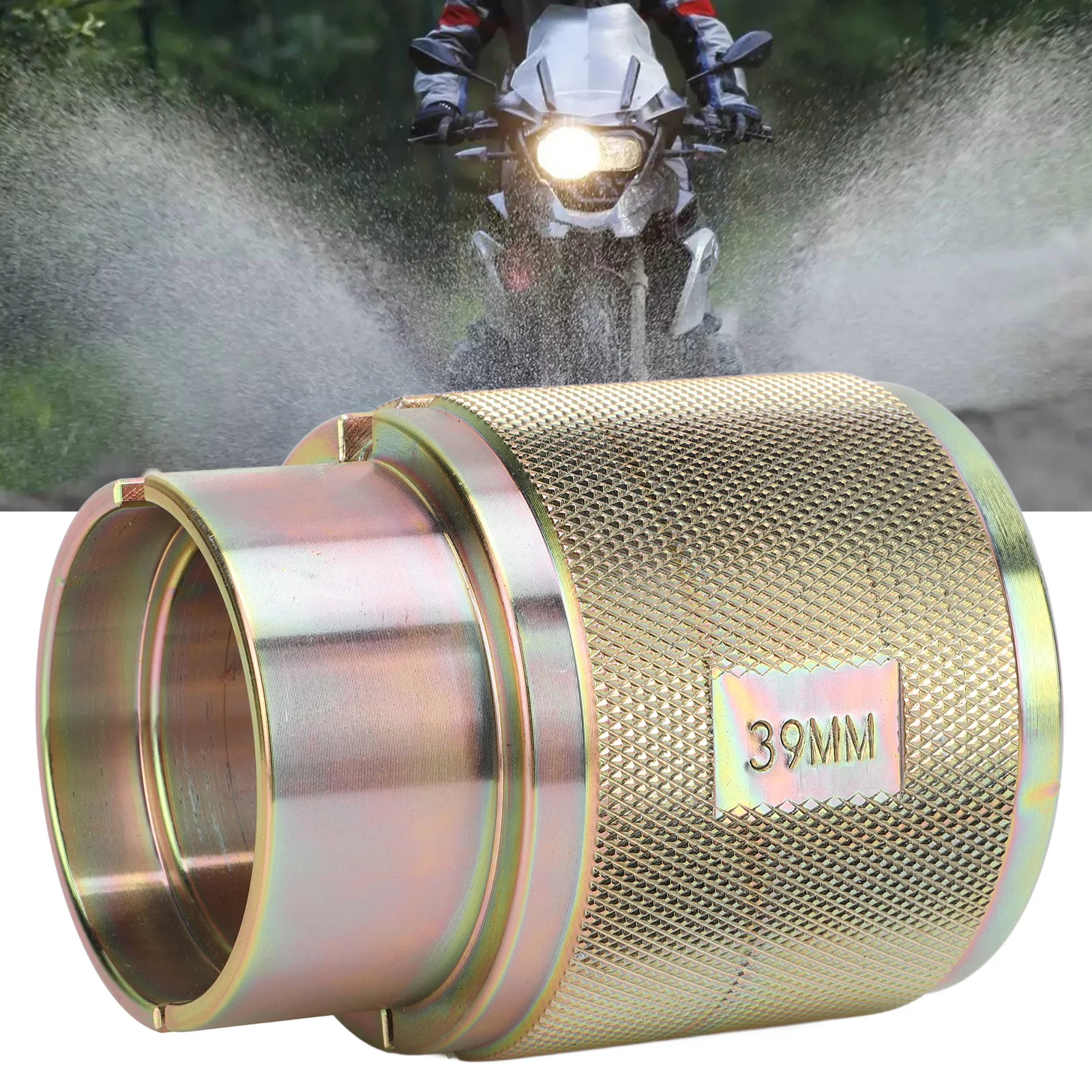 

39mm Fork Seal Driver Tool Split Design Weighted Universal Motorcycle Oil Seals Driving Tool for Inverted Fork