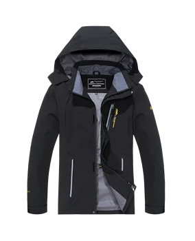 Men's Waterproof Hiking Jacket Large Size Windproof Windbreaker Camping Hunting Running Trekking Fishing Coat Men Outdoor 6