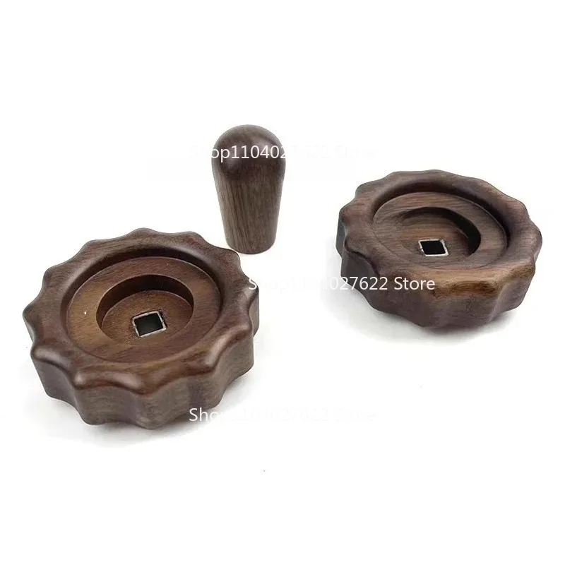 Apply To  APP/R58/V60 Semi-automatic Coffee Machine Walnut Modification Kit Knob Lever