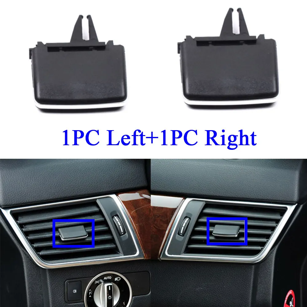 Car Front Left Right Air Vent Grille Cover Tab Clips Rear AC Vent Outlet Repair Kit For Mercedes Benz W166 W292 ML GL GLE GLS