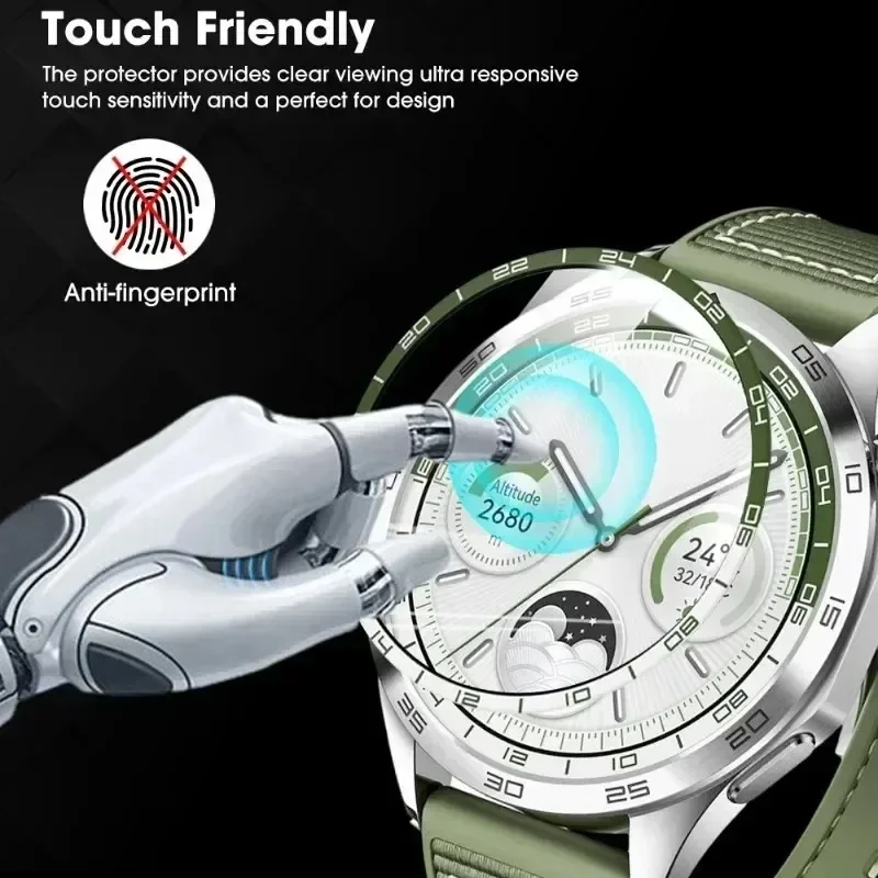 3D изогнутая пленка для Huawei Watch GT4 46 мм, защитная пленка для экрана от царапин, защитная пленка для Huawei Watch GT 4, а не стекло