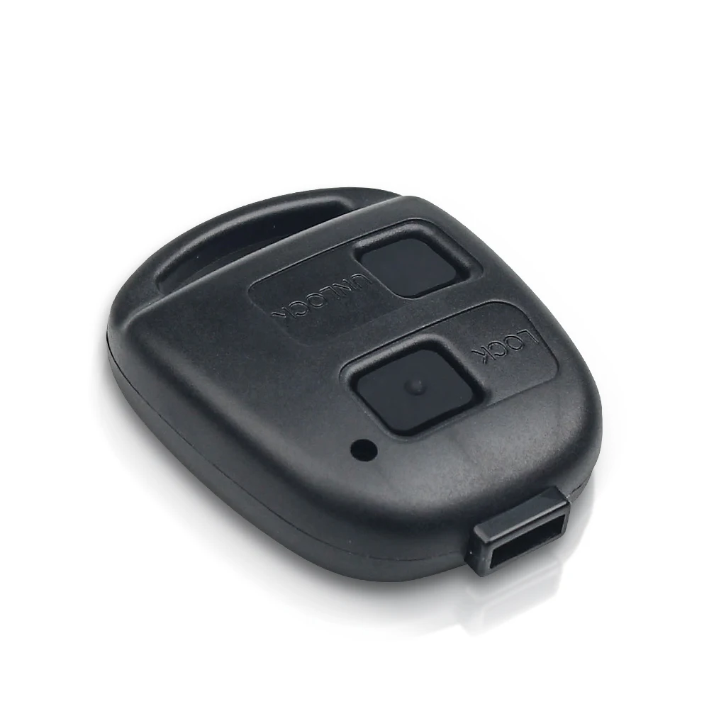 KEYYOU 2/3Buttons Remote Smart Car Key Shell dla Toyota Corolla Camry RAV4 Yaris Carina Avensis Land Cruiser Case Fob Cover