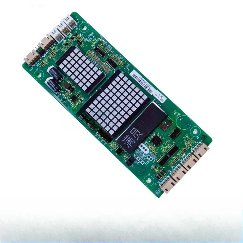 الأجزاء مناسبة للوحة عرض المكالمات الخارجية للمصعد Shenlong SSL 7040 عرض أرضية الاتصال الخارجية للمصعد