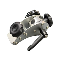Heavy Duty Stainless Steel Stand Grip Head, 16.3mm And 19.3mm Dual Hole Mounting Universal Clip