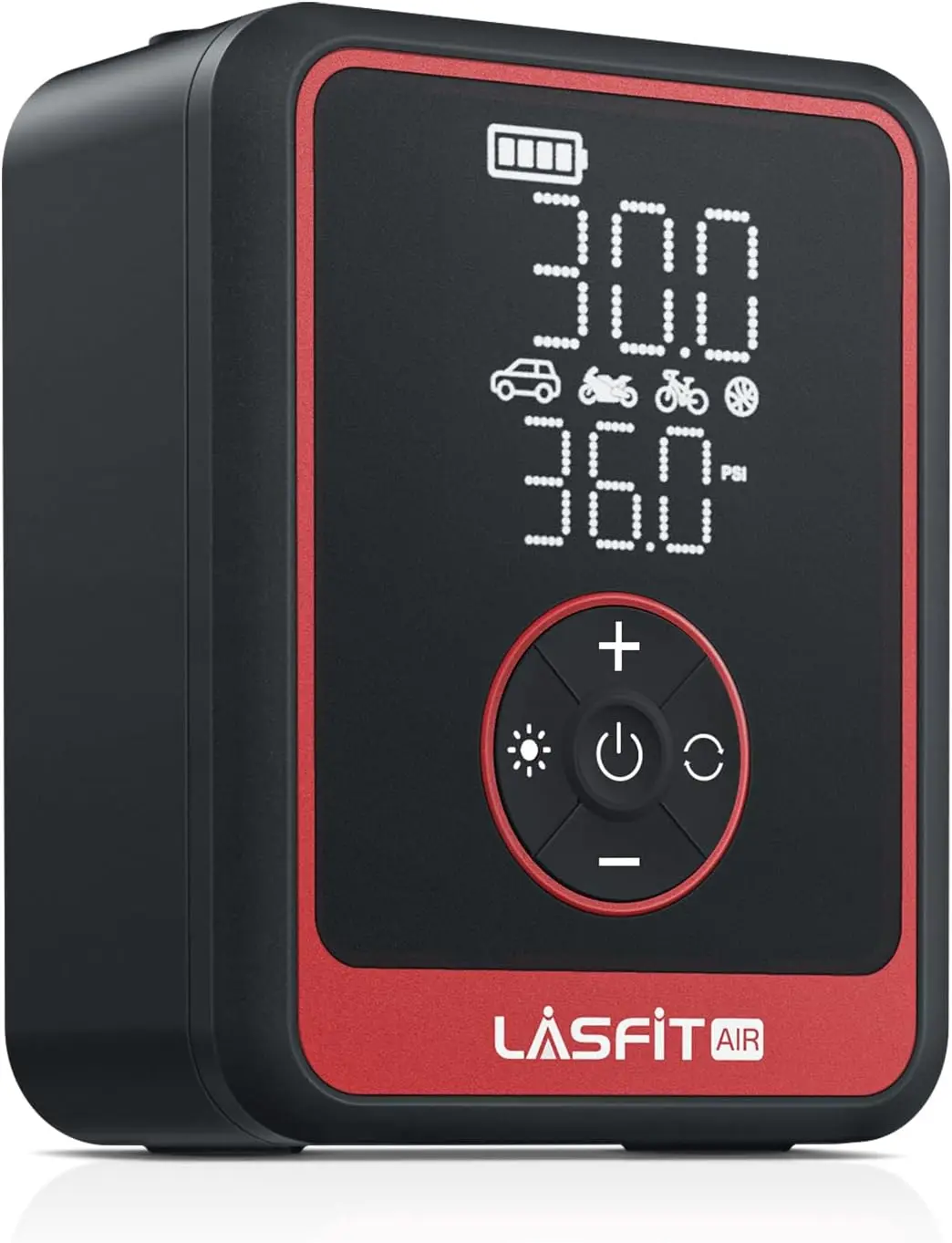 

LASFIT CR1 Pro Portable Air Compressor 150PSI with Digital Gauge, Smart Auto Stop for Car, SUV, Motorcycle