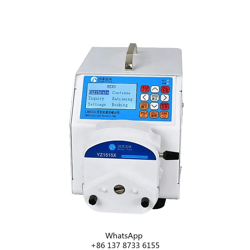 LM60A Precision High-Flow Peristaltic Pump Quantitative Mode For Fixed Volume Dispensing