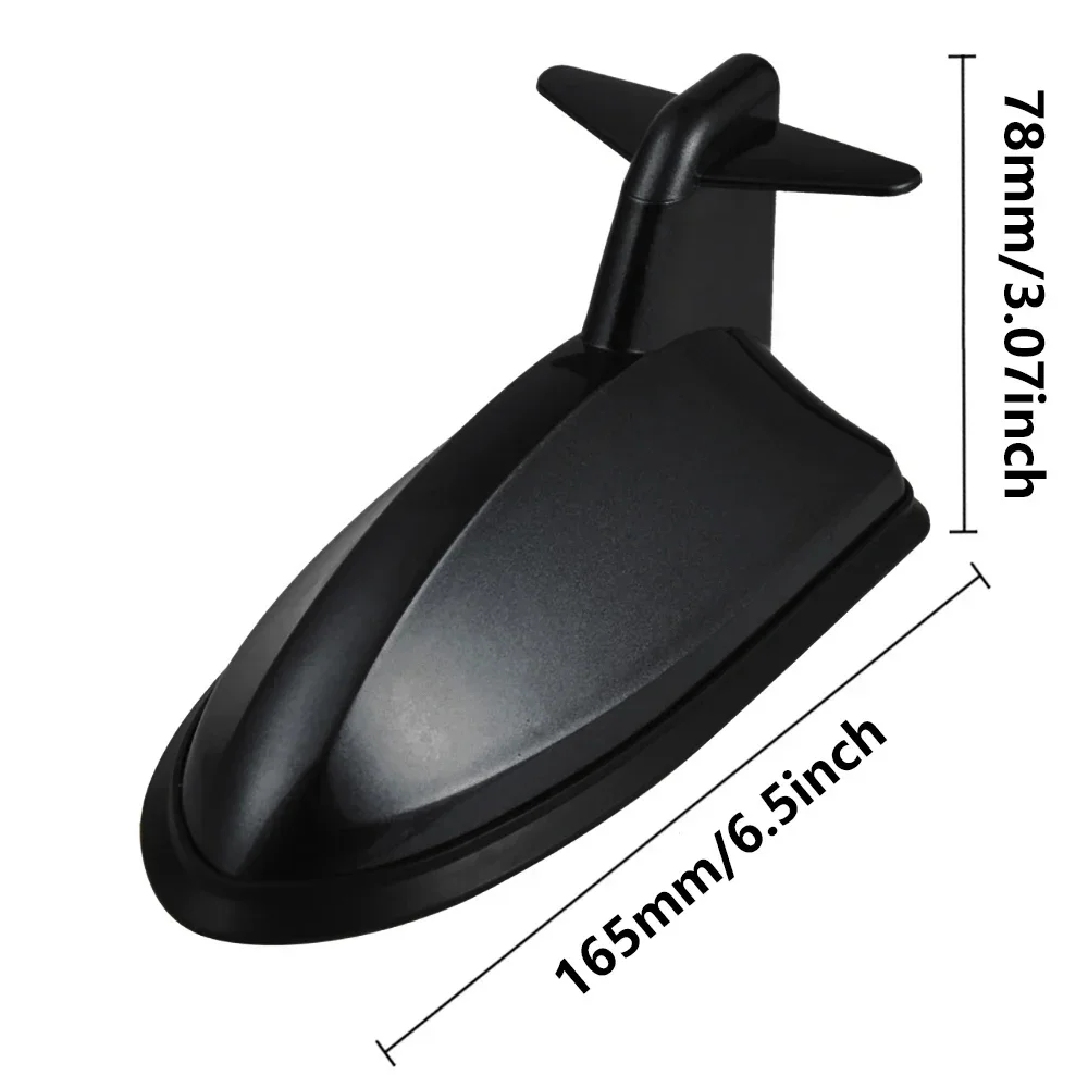 1pcs Universal ABS Shark Fin Car Antenna - Stylish Roof-Mounted Aerials for Enhanced Radio Signal Reception