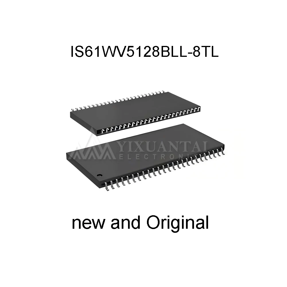 5pcs-lot-is61wv5128bll-8tl【sram-4mb-512k-x-8-10ns-async-sram-33v-tsop-44-】new-and-original