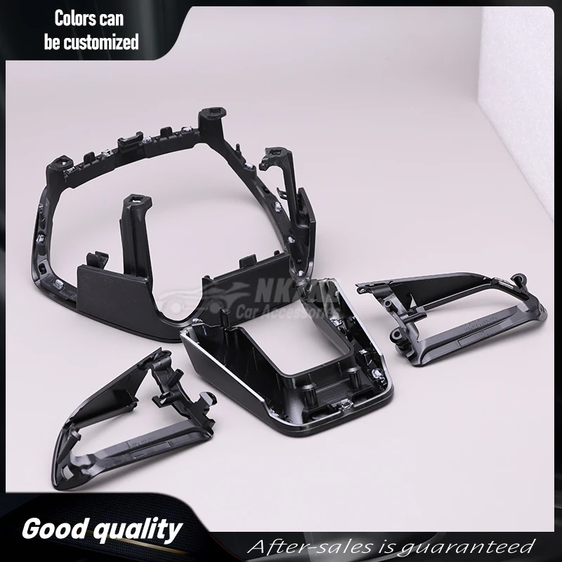 Steering Wheel Frame Suitable For Audi A6 C8, A7, 4-Piece Set Of Adaptive Button Frames,steering Accessories，Car Accessories