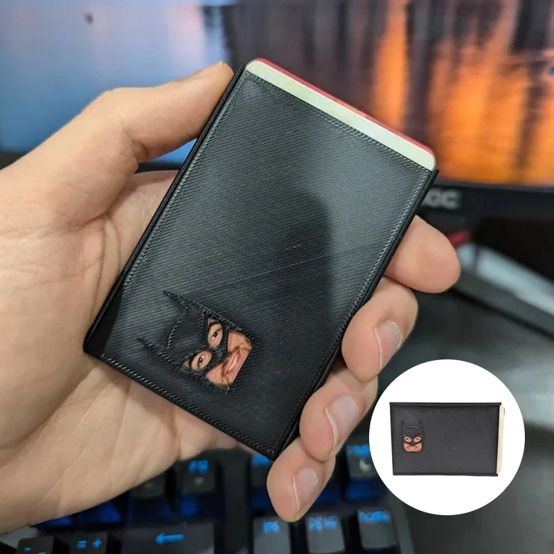 1Pieces PLA Wallet For Men And Woman Stylish Design Multiple Card Slots Cash Mountaineering Bag Christmas Gifts view 3