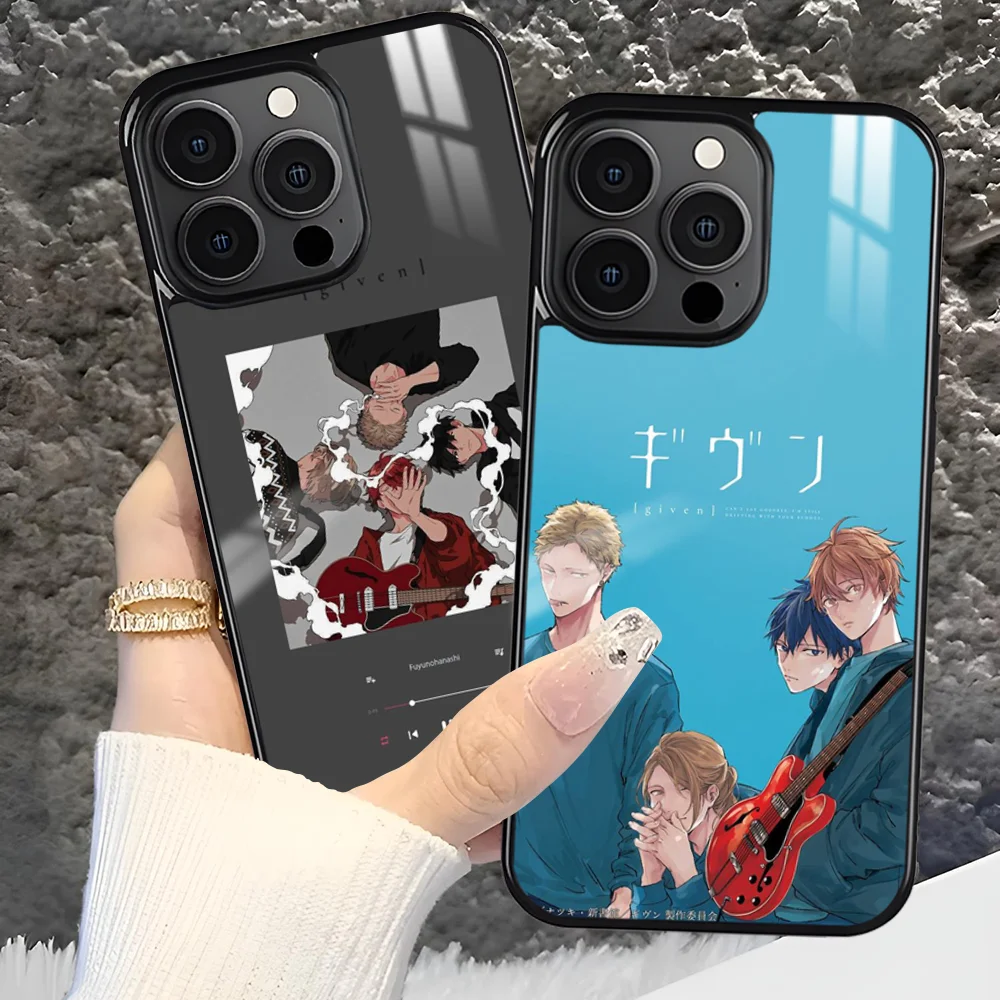 

G-Given Yaoi Anime Phone Case For iPhone 16 15 14 13 12 11 Pro Xs Max Mini Plus Antislip Shockproof Hard Funda