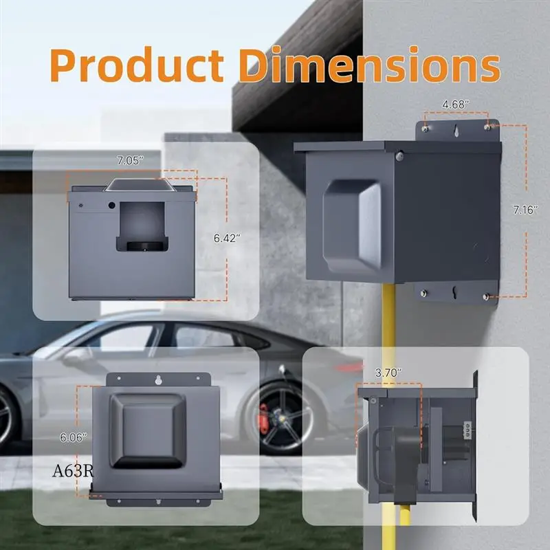 AR--1 30A RV กล่องกระจาย American RV กล่องกระจายตู้กระจาย Power Socket กล่อง Circuit Breaker, Durabl