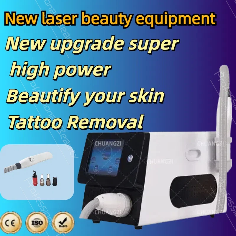 

2024 Latest Tattoo Removal Machine Hot Picosecond Laser Q-Switch Nd Yag532nm 1064nm 1320nm Picosecond Removal Machine