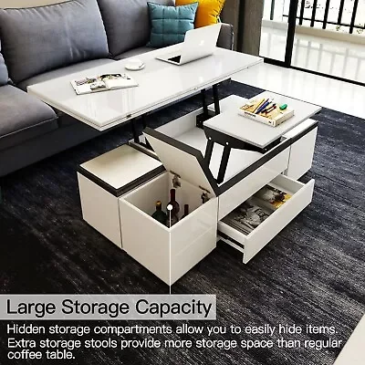 Multifunctional coffee table dining table