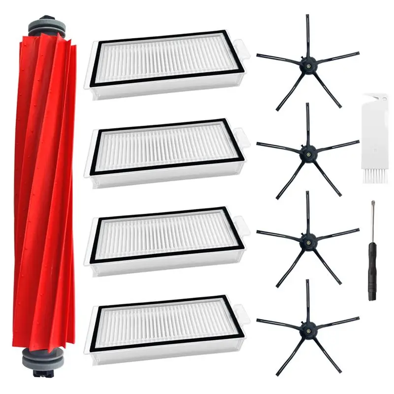 AB46-Replacement Rolling Brush Main Brush Side Brush HEPA Filter For Roborock Q7 Q7+ Q7 Max Q7 Max+ Vacuum Cleaner Accessories